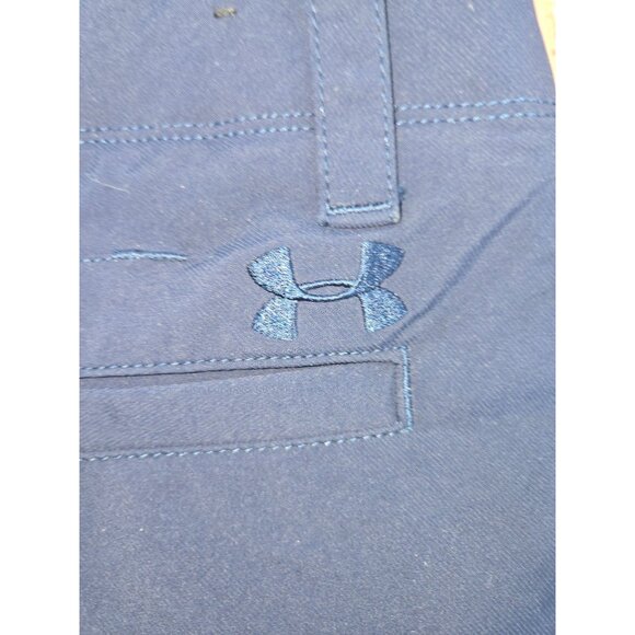 Under Armour Mens Navy Blue Straight-Leg Pants 34x30 - Picture 5 of 7